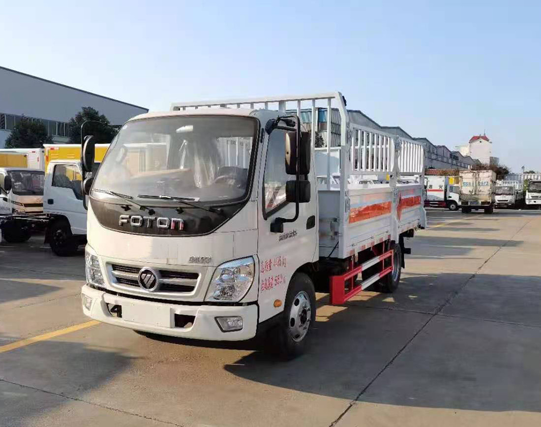 福田奧鈴藍牌氣瓶運輸車(chē)