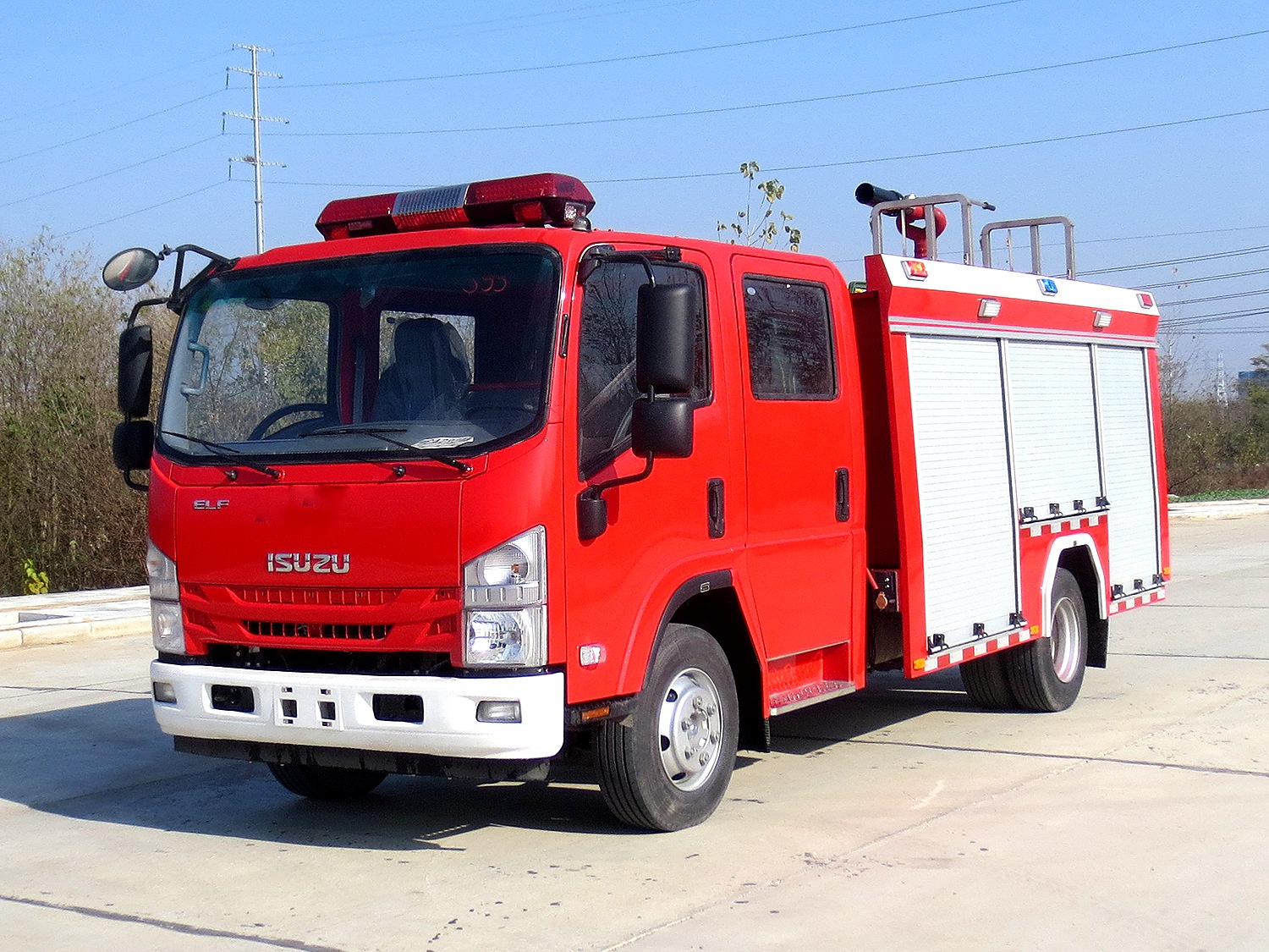 國六慶鈴700P3.5立方泡沫消防車(chē)