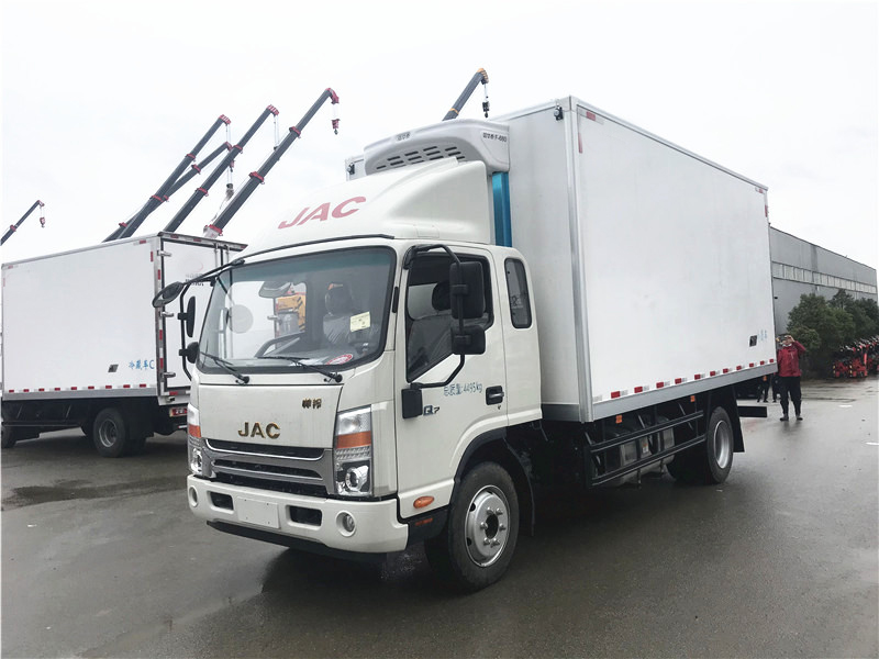 國六 江淮帥鈴Q7黃牌冷藏車(chē)